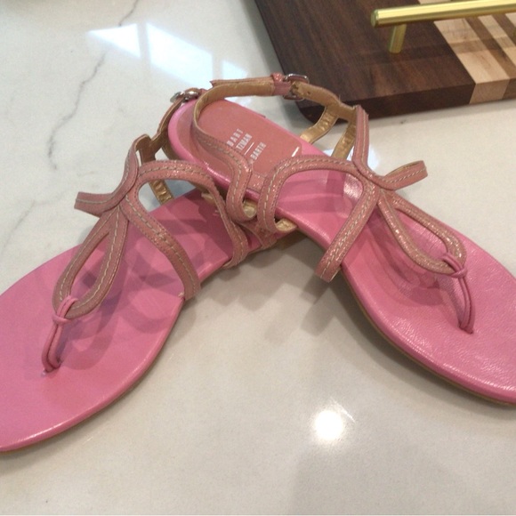 Stuart Weitzman St Barth Sandals, Size 36, EUC - Picture 2 of 7